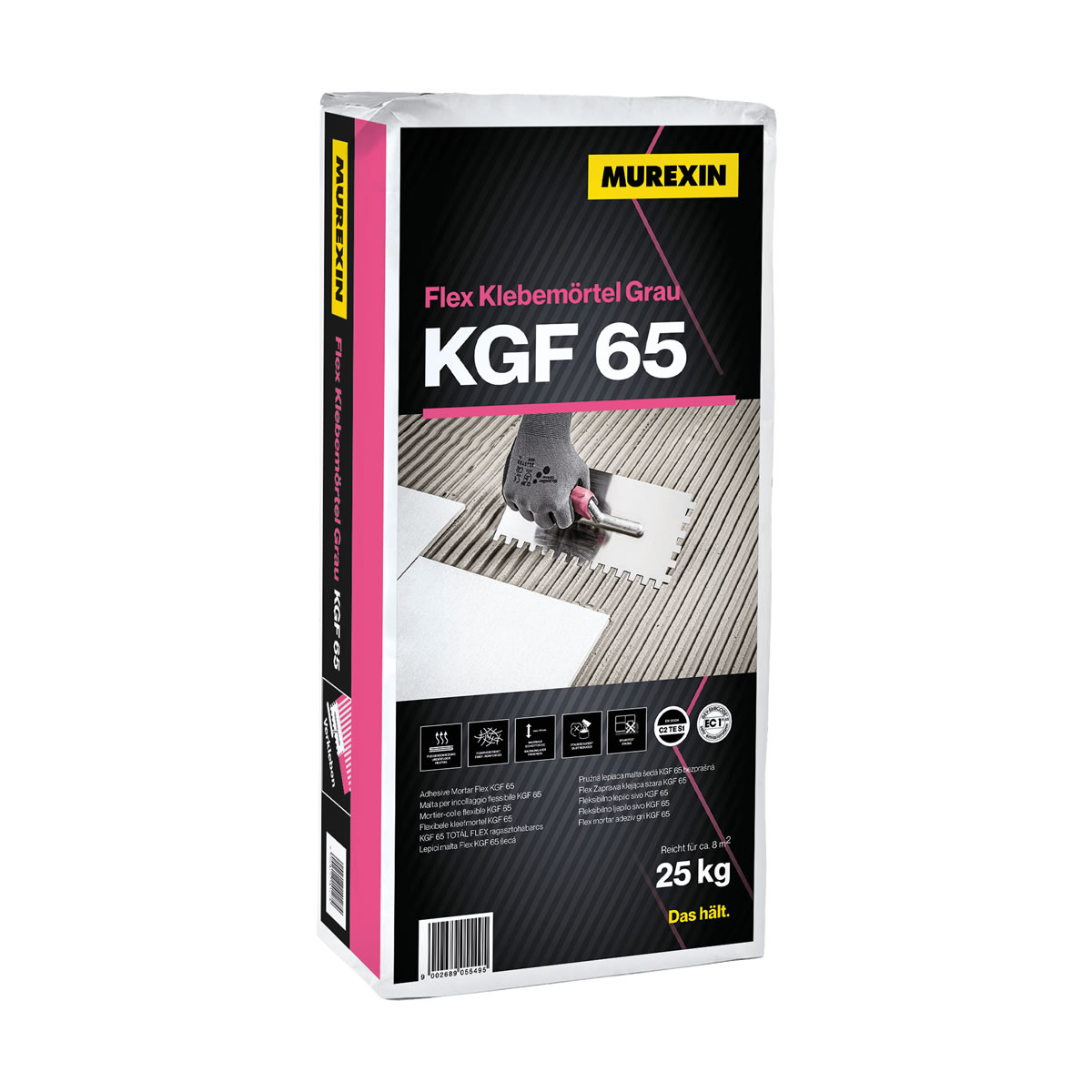 Murexin KGF 65 Totál Flex ragasztóhabarcs