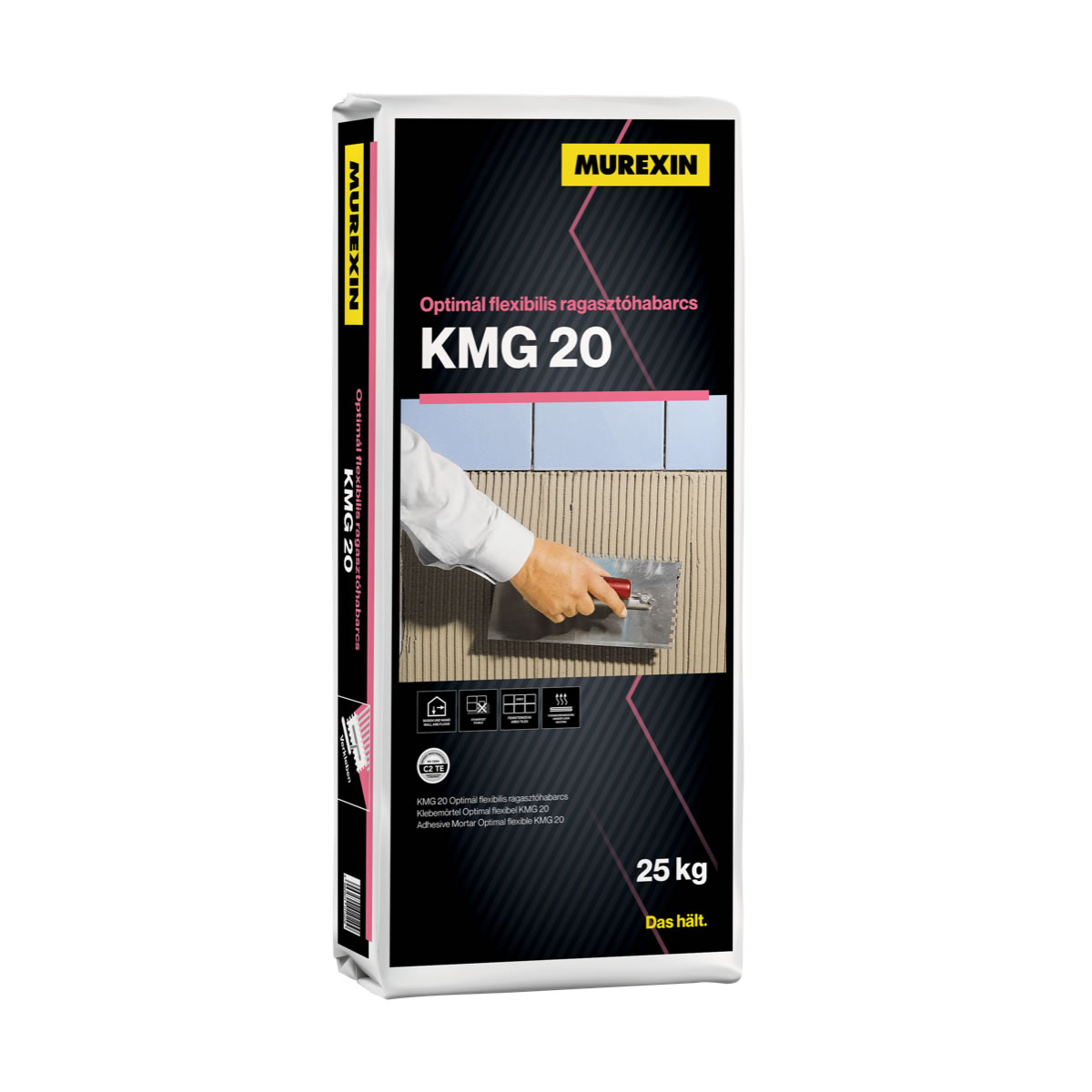 KMG 20 Optimál flexibilis ragasztóhabarcs