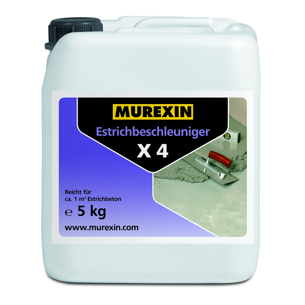 Murexin X 4 esztrich kötésgyorsító adalékszer
