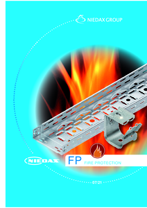 Niedax funkciómegtartó tűzálló kábelrendszerek - komplett katalógus - általános termékismertető