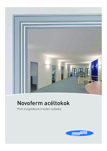 Novoferm gipszkarton tokok - részletes termékismertető