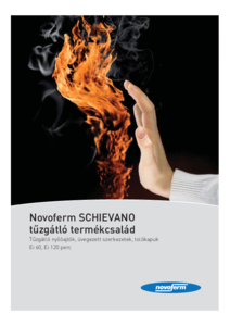 Novoferm Schievano tűzgátló ajtók - részletes termékismertető