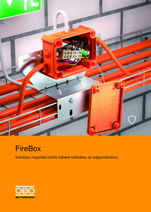 OBO FireBox tűzálló kötődobozok - részletes termékismertető