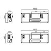 Aquilo F4C és F4V padlókonvektorok - CAD fájl