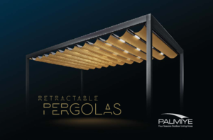 Palmiye pergolák elhúzható PVC tetővel - általános termékismertető