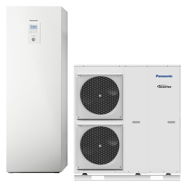 Aquarea H generációs All in One T-CAP háromfázisú fűtő és hűtő hőszivattyú (R410A) kivételesen csendes kültéri egységgel
