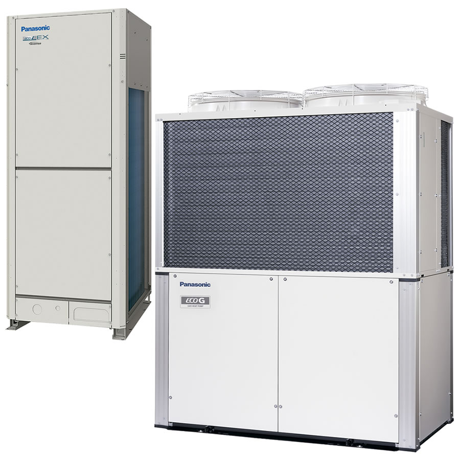 Panasonic GHP/EHP hibrid VRF rendszer