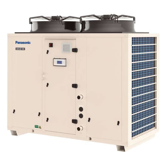 ECOi-W AQUA-Z 50-130 C/H léghűtéses folyadékhűtők és hőszivattyúk, R32 