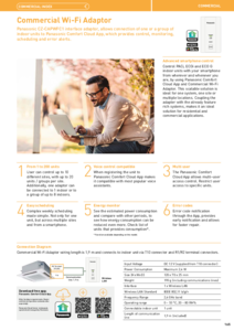 Kereskedelmi WIFI adapter <br>
(General Catalogue 2024/2025, 165. oldal) - részletes termékismertető