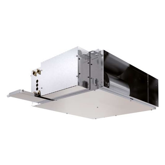 Panasonic közepes statikus nyomású, csatornázható fan-coil egységek (EC)