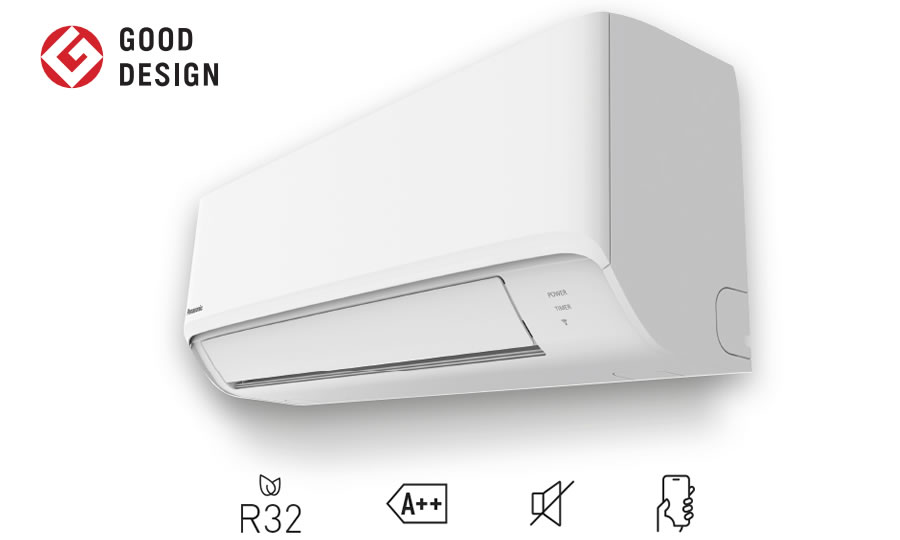 Panasonic fali TZ típusú rendkívül kompakt kialakítású inverteres klíma (R32)