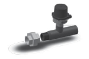 Gyors beszerelés előszerelt áramláskapcsolóval