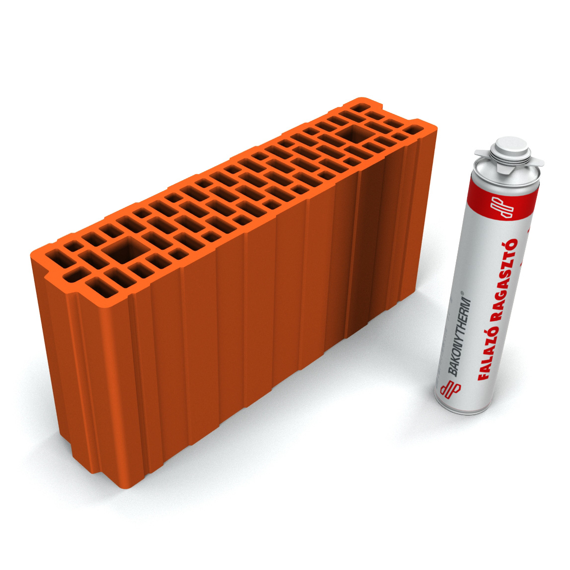 BAKONYTHERM 12/50 NF csiszolt válaszfaltégla