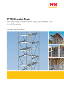 ST 100 teherhordó torony - részletes termékismertető