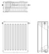 VONOVA T6 középcsatlakozású lapradiátorok - 33VM/500
<br>
dwg - CAD fájl