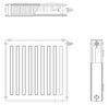VONOVA szelepes lapradiátorok - 21KV-S/400
<br>
dwg - CAD fájl
