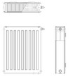 VONOVA szelepes lapradiátorok - 22KV/500
<br>
dwg - CAD fájl