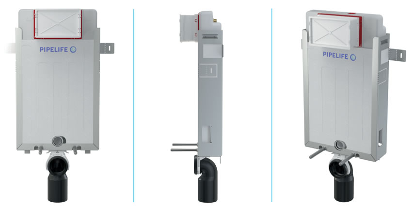Pipelife Flush&Flow WC öblítőtartály - AP-WC1010