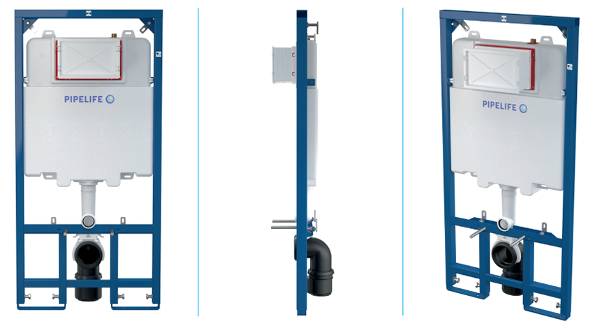 Pipelife Flush&Flow WC öblítőtartály - AP-WC1020SL