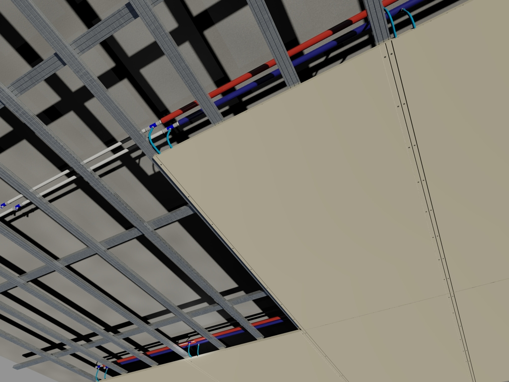 Radopress Watt GBP-10 gipszkarton hűtő-fűtő panel