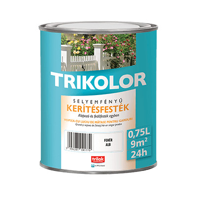 Trikolor® selyemfényű kerítésfesték