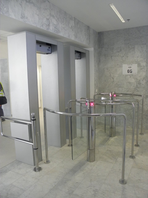 ProxerPort 3 Glass üvegszárnyas forgókapu