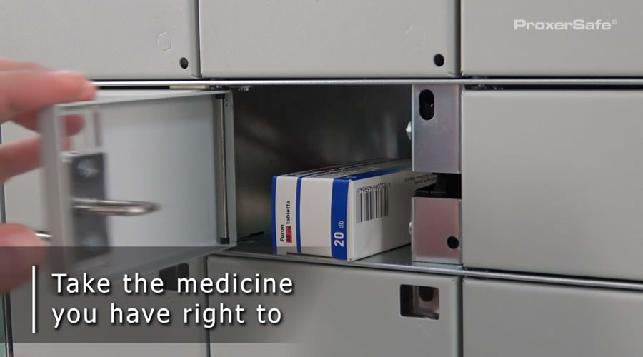 ProxerSafe Box Medical gyógyszerszekrény