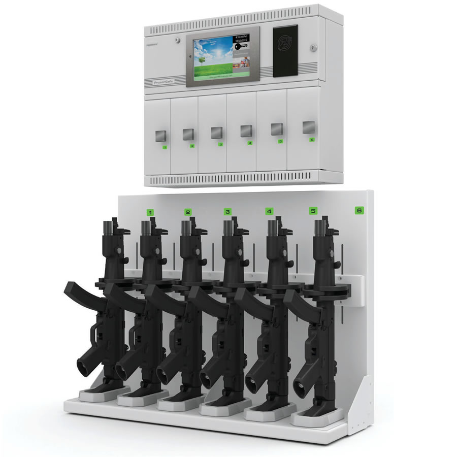 ProxerSafe Weapon Rack (PSW) intellligens fegyvertárolók