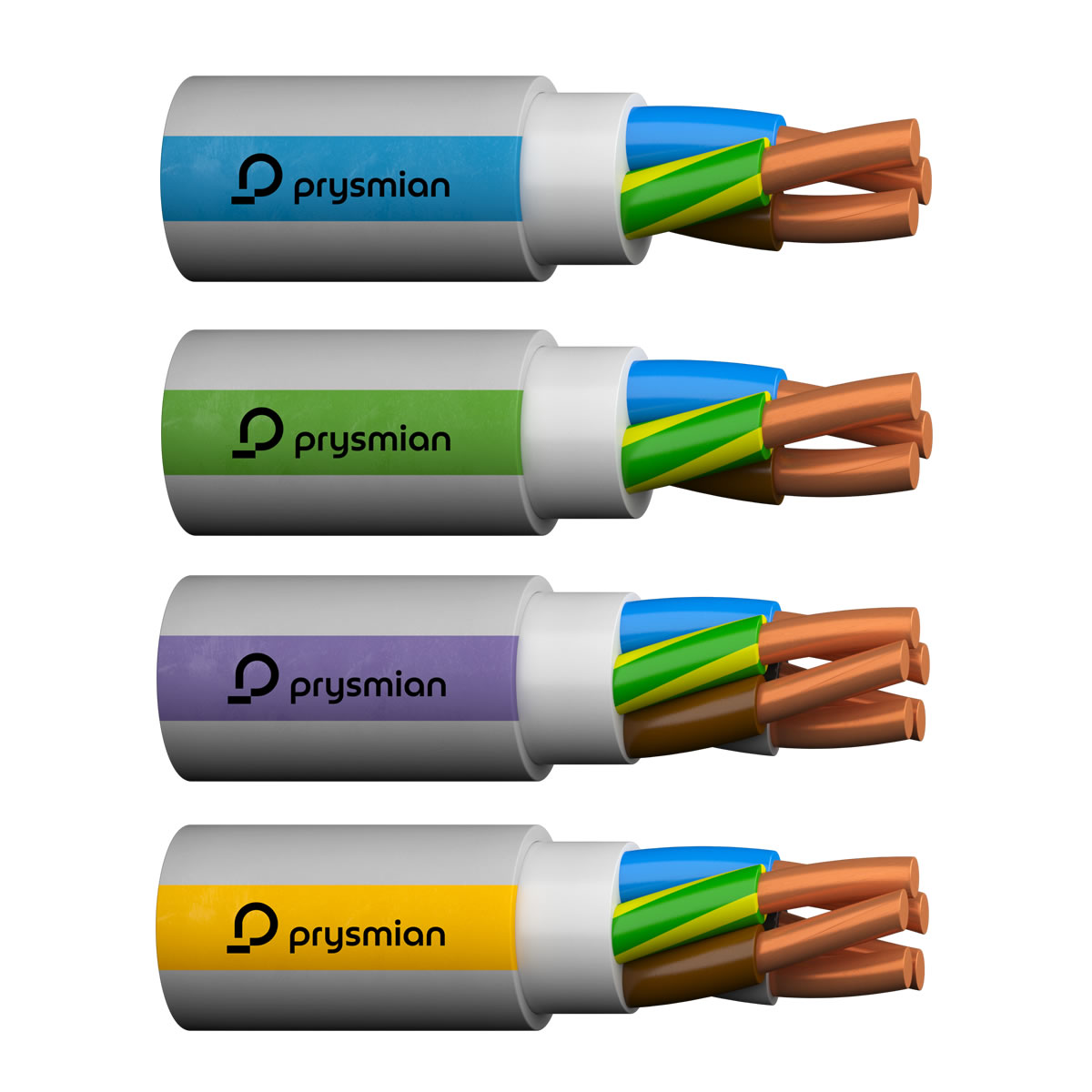 Prysmian MBCUprofi-J 300/500V CPR E PVC épületkábel