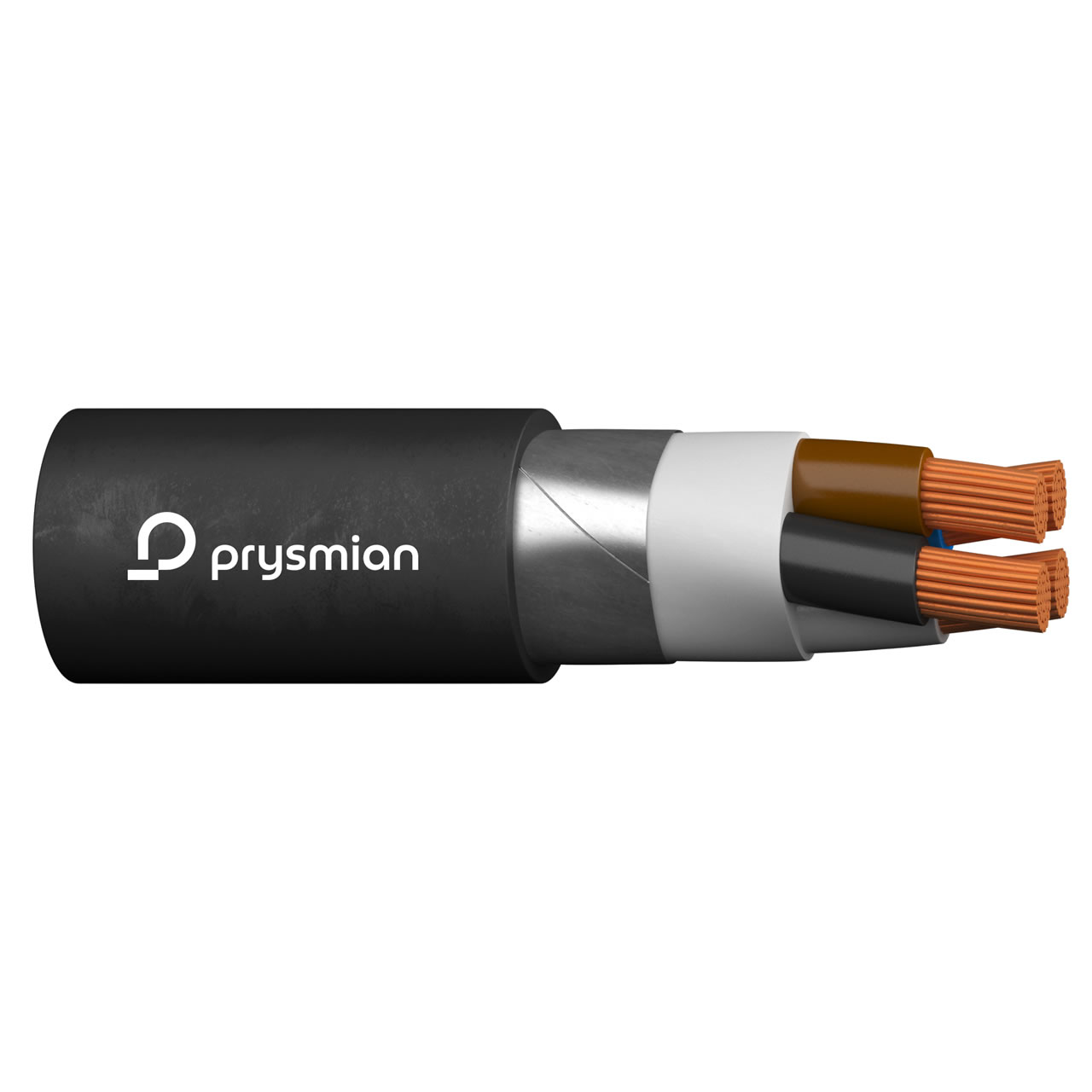 Prysmian SZRMEKVM 0,6/1KV többerű, PVC szigetelésű és burkolatú, páncélozott jelzőkábel