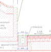 Mikro résfolyóka - út/támfal kombináció - CAD fájl