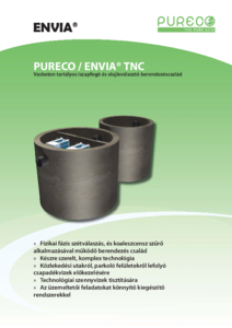 Envia TNC iszapfogó és olajleválasztó - általános termékismertető