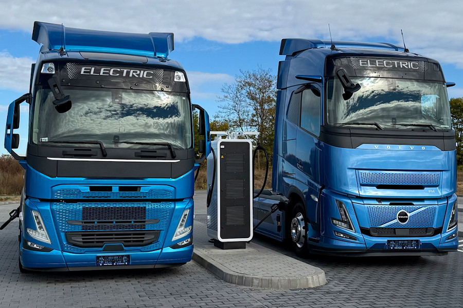 180 kW-os DC villámtöltőt telepített az Elektro Profi Mobility a Volvo Hungária Kft. ecseri központjánál