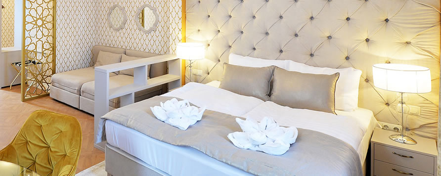 Billerbeck ágyak az egri 1552 Boutique Hotelben