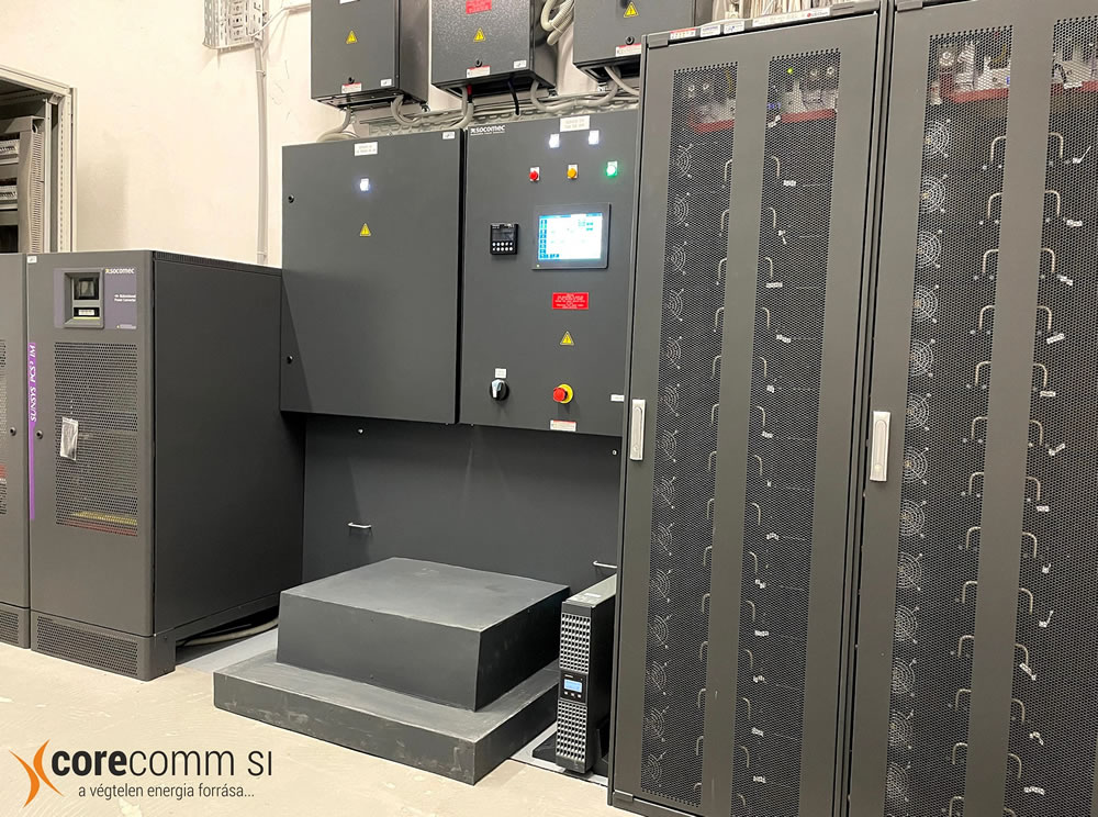 A CoreComm SI Kft. saját energiatárolója
