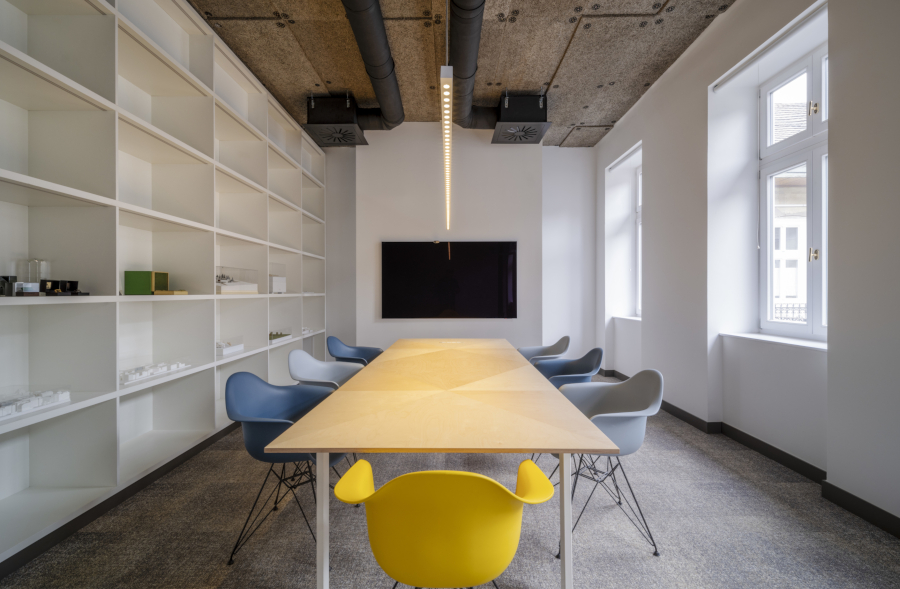 Decor Floor burkolatok a BORD Építész Stúdió új irodájában