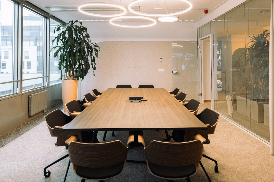 Decor Floor burkolatok a Jacobs új irodájában