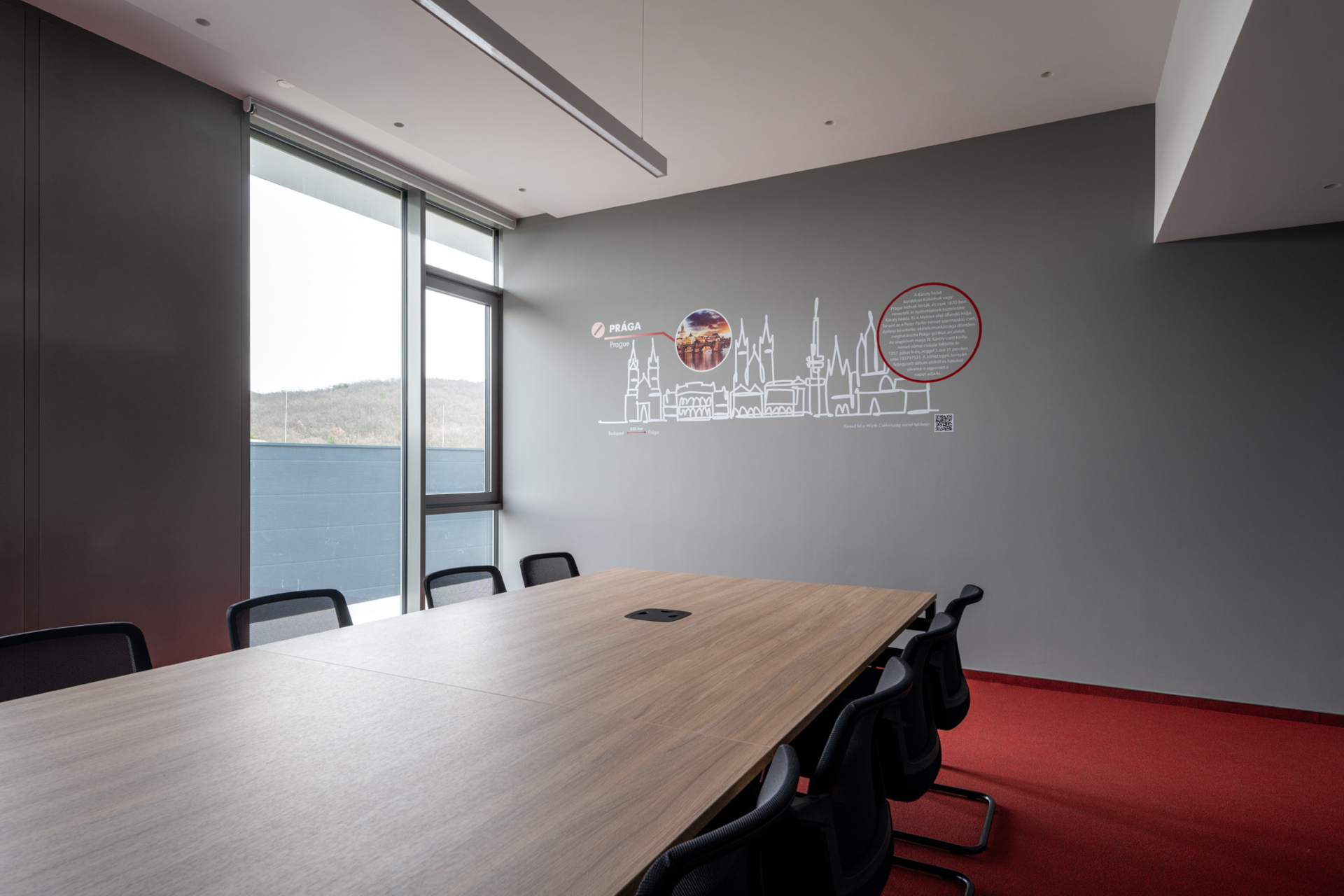 Decor Floor modulyss, Objectflor, Mirage és Capri burkolatok az új Würth székházban