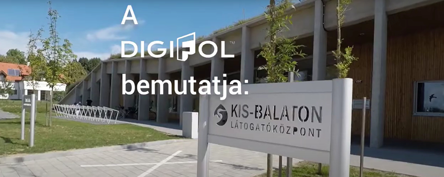 DigiFol™ okosfólia a Kis-Balaton Látogatóközpontban
