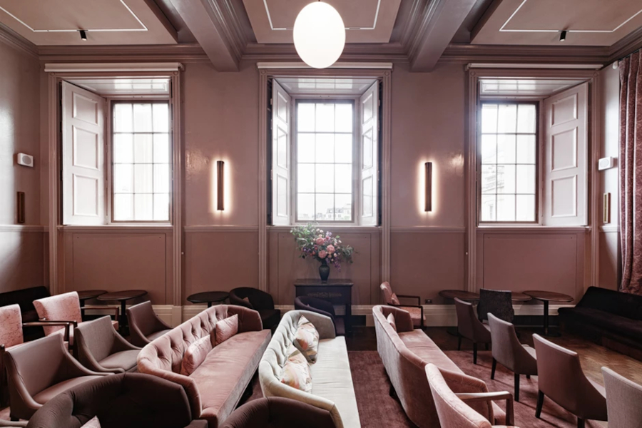 Ecophon Fade® ONE Smooth akusztikus vakolat a londoni National Gallery új tereiben