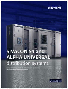 Siemens SIVACON S4 és ALPHA elosztóberendezés - részletes termékismertető