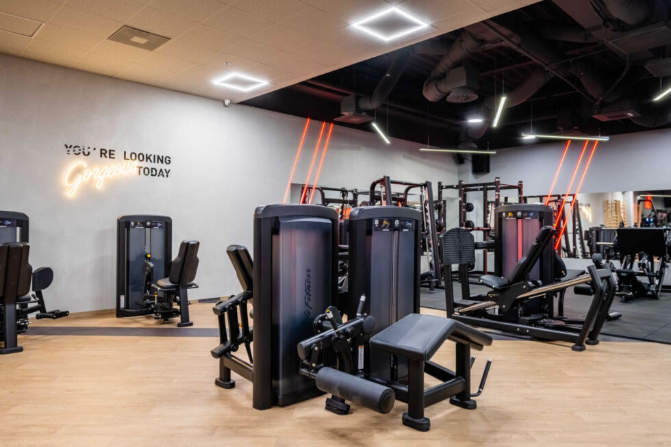 Gerflor burkilatok aVictory Fitness Hűvösvölgy edzőteremben