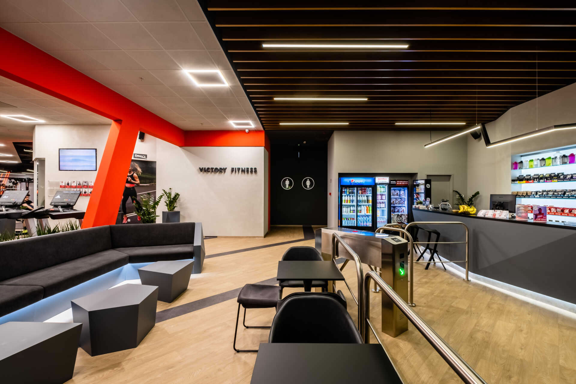 Gerflor burkilatok aVictory Fitness Hűvösvölgy edzőteremben