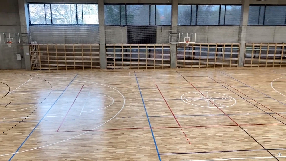 Grabo sportparketta a budai Ciszterci Szent Imre Gimnáziumban