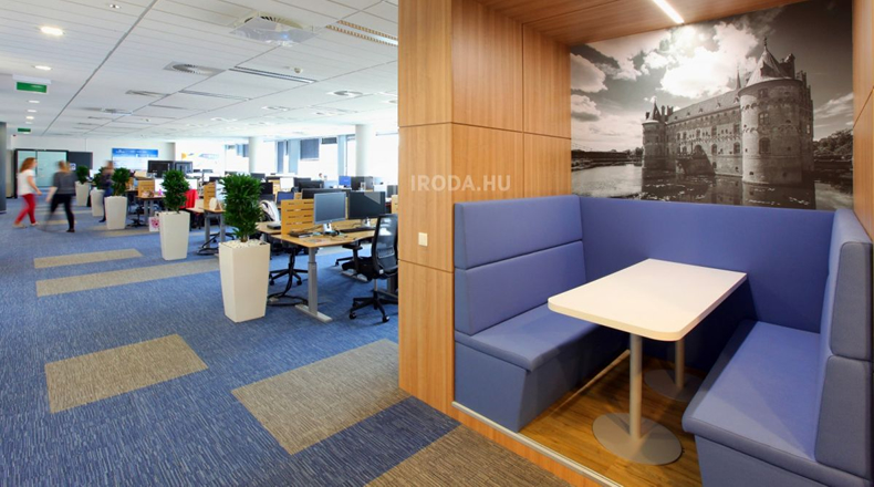 A Decor Floor Kft. szállította a Milliken és Gerflor burkolatokat a Grundfos irodájába