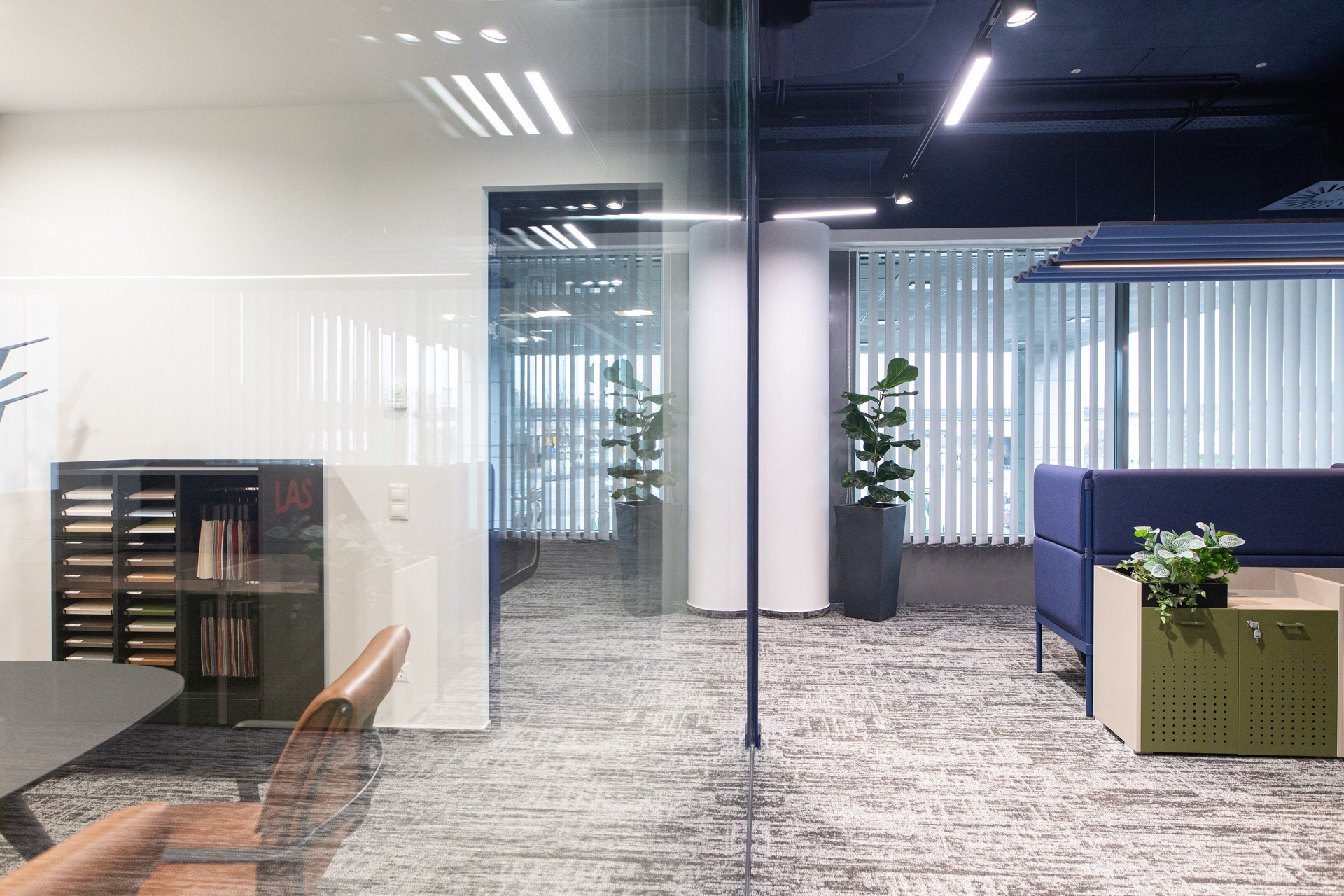 Gerflor és Milliken burkolatok az új Office Line irodában
