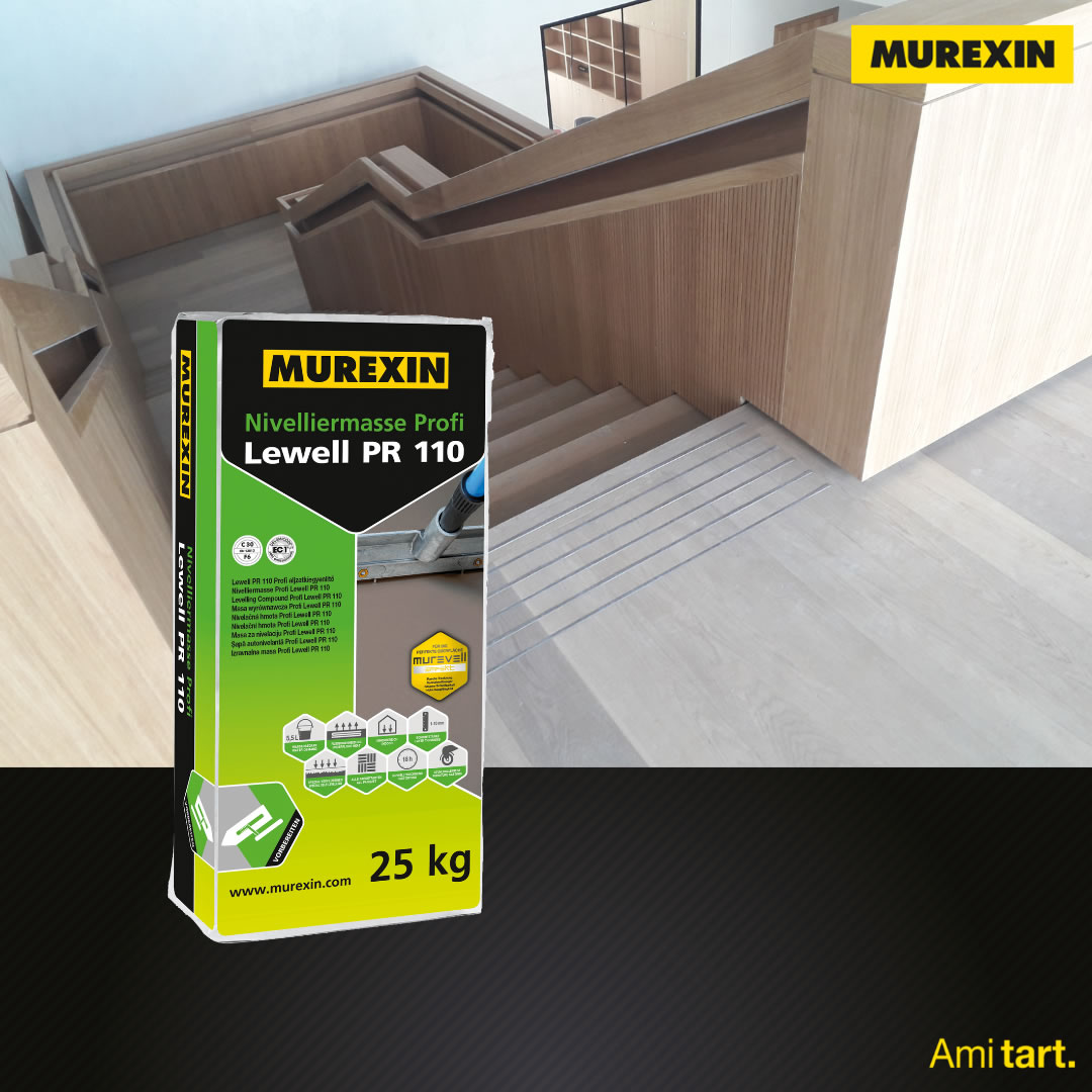 Murexin PR 110 Profi aljzatkiegyenlítő Murexin PR 110 Profi aljzatkiegyenlítő