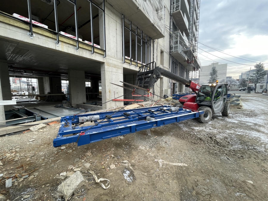 Hamarosan üzembe helyezik Románia legnagyobb és leggyorsabb Parking Smart automatizált parkolóját Kolozsváron, a Maurer Panoráma komplexumban
