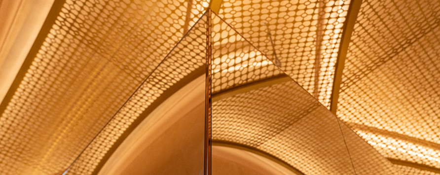 Rákosy-Glass tükördobozok a W Budapest Hotel spa részlegében (Fotó: DVM Group)