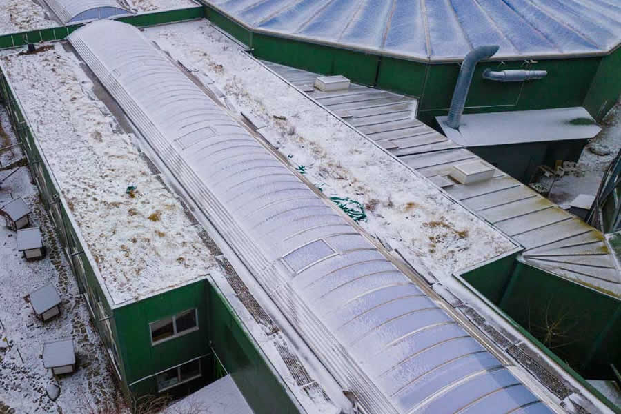 VARIO-THERM sávos felülvilágítók a Papilioramaban